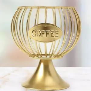 캡슐 커피 보관 바구니 미니 간식 골드 사탕수납바구니 플라스틱 장난감 스텐 라탄 컨테이너박스 피크닉 걸