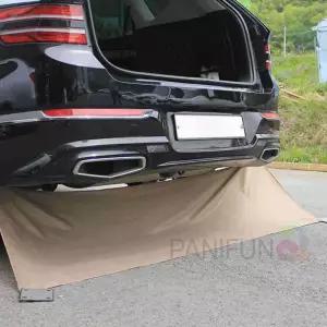 하단 차박범퍼바람막이 자동 량바람막이 자동방풍 가림막 난차량 커튼 텐트 량용 난방 용텐트