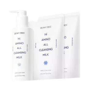 듀이트리 하이 아미노 올 클렌징 밀크 본품400ml 1개+리필2개