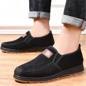 남성 겨울 방한 모던 스타일 주말 외출 털 슬립온구두 남자정장 몽크스트랩 로퍼 스웨이드로퍼 캐주얼화 태