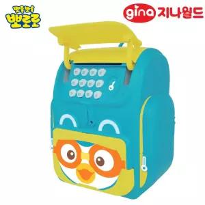지나월드 910141 뽀로로 가방 뱅크은행놀이 장난감 저금통 멜로디 열쇠터치 역할