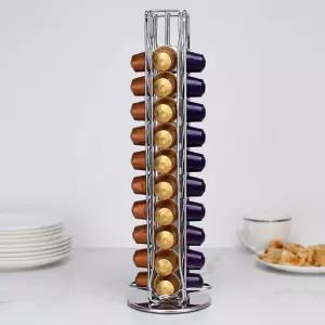 캡슐커피 회전 거치대 보관 진열대 40구 홀더 보관함