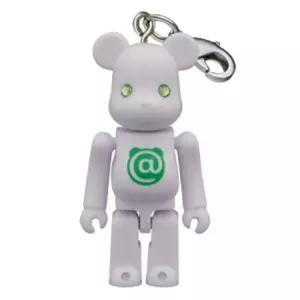 메디콤토이 BE RBRICK ONE LOVE (MDT151016WH) 베어브릭 핸드폰고리피규어 캐릭터모형 캐릭터어 가방장식