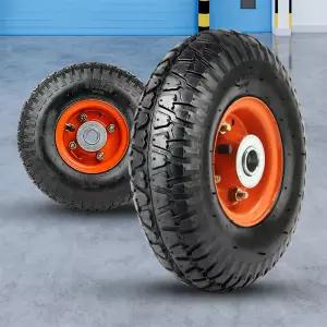 아카시아리빙 에어바퀴 10인치 (85)(휠)운반기 핸드카트 발통 가구부속품 고하중 다용도 구루마 이동 우레