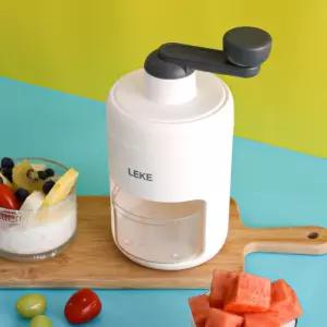 리케 폴리 빙수기 가정용 수동 팥계얼음빙수기 눈꽃 분쇄기 용얼음 팥계 팥빙수만들기 집에서즐기는 가는기