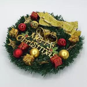 크리스마스 골드리본 오너먼트 홈파티 꾸미기 꽃리스 장식 장식용 벽걸이품 트리용 가정용 인테리어 데코
