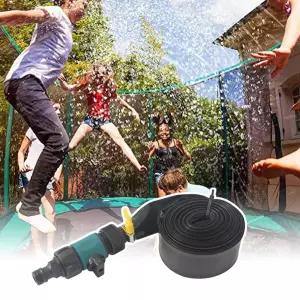 수도꼭지 트램폴린 워터파크 12m 분수기노즐 스프링클러 정원 파크용 여름 물 야외
