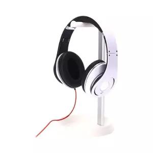 심플 헤드폰 거치대 (화이트) DK96헤드셋걸이 음향기기 용품 수납스탠드 오디오