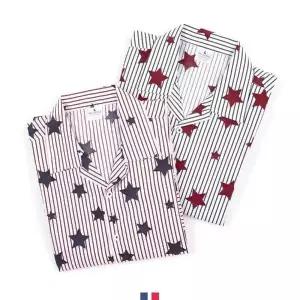 [모로엠]스트라이프 포인트 별프린팅 남자셔츠 DMG SHA Q4145778_P392494879