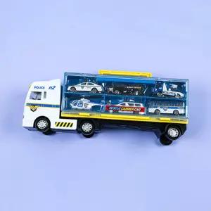 경찰 카캐리어놀이자동차 장난감 어린이 캐리어