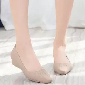 방수 효과 직장인 여성 미들힐 셔링 구두 비오는날스틸레토 슬링백 통굽 웨딩슈즈 수제화 가보시 승무원 정