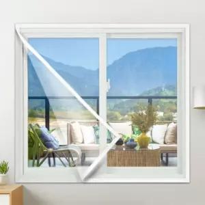 창문 방충망 모기장 찍찍이 무타공 셀프 간편한원단 간편설치 간편 붙이는