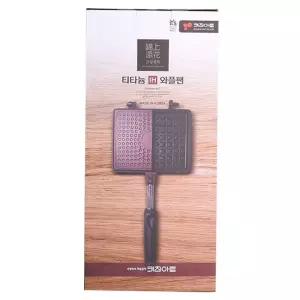 키친아트 금상첨화 티타늄 IH 와플팬