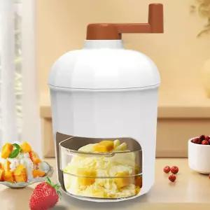 눈꽃빙수기 수동 빙수기 가정용 빙수기계 M12897-2