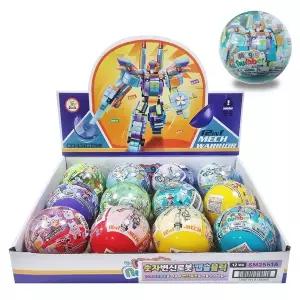 아이프렌즈 동물 투명 블록 (12개 세트) / 12개의 블록을 모두 합하면 킹맘모스로 변신