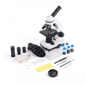 교육용 초정밀 현미경 세트 40X 1600X 학습용 (WFKN2VW)