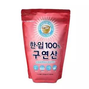 고품질 IS 생활건강 한입 구연산 1KG 세탁액체세제 (WFKNGL0)