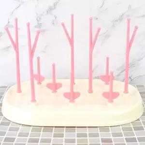 고품질 젖병 건조대 플라스틱 병건조대 일본 다용도걸이 플라스틱병건조대 주방용품건조대 WFHX45N