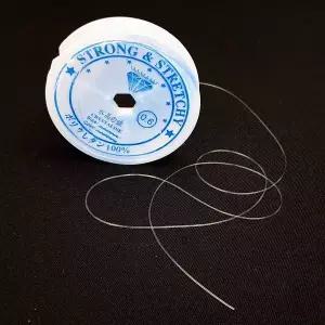 비즈 줄 투명 키링 0.6mm 팔찌만들기 줄 우레탄 악세사리부자재 YULMIN