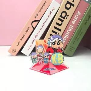 DIY 짱구 떡잎마을 방범대 아크릴 스탠딩 보석십자수 비즈공예