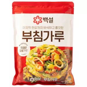 백설 부침가루 1kg 1개