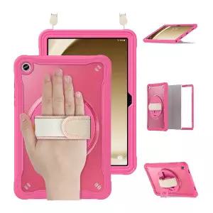 갤럭시탭S11 10.9인치 2025년 X730/X736 스트랩 회전밴드 투명 태블릿 케이스