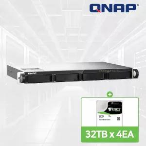 QNAP TS-435XeU-4G NAS 4베이 Exos M 128TB [32TBx4] HDD 포함