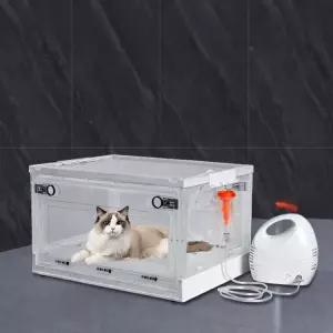 고요샘 36db 저소음 살균 허리케인 강아지 산소방