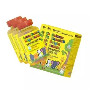 칼슘 젤리 비타민d 츄어블 씹어먹는 어린이 맛있는 칼슘 비타민디 영양제 90꾸미 3통