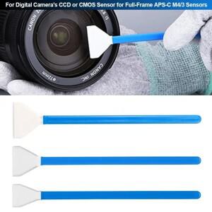 [호환품]풀프레임 APS-C M4/3 센서 용 디지털 카메라의 CCD  CMOS 5Pcs 전문 청소 키트 클리너 면봉