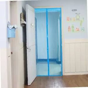 자동 문 방충망 마그네틱 스크린 접착형 모기 차단 1개