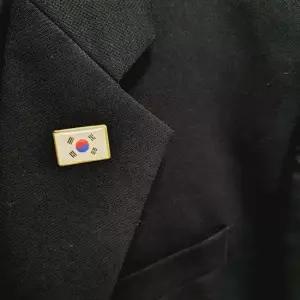 소형 골드 태극기 뱃지 1P 태극기배지 국가행사 국경일행사 국기배지 국기뱃찌 미니태극기