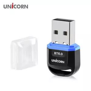 [유니콘] 블루투스6.0 고리형 동글이 멀티 무선 송수신 USB리시버 어댑터 XB-600N
