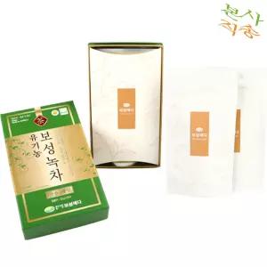 유기농 보성녹차 예향 100g / 유기농 세작 잎녹차 예향차 세작차 보성제다 2025년 햇녹차
