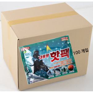 해피데이 핫팩 대용량Box/군용핫팩100개/군인핫팩/손난로