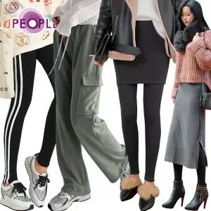 [제이피플]3장이상 3% 더! 6900/기모레깅스/치마레깅스/밴딩와이드/조거/융털/피치