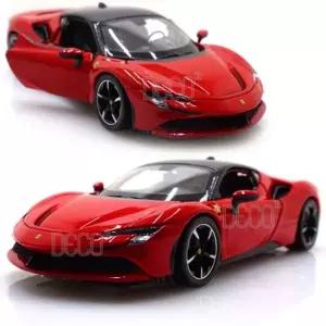 1 24 페라리 SF90 스트라달레 미니카 다이캐스트