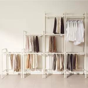 철제 이동식 바지걸이 행거 모음 카트형 트롤리