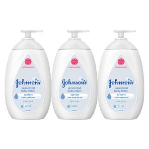 존슨즈베이비 베이비 로션 화이트, 500ml, 3개
