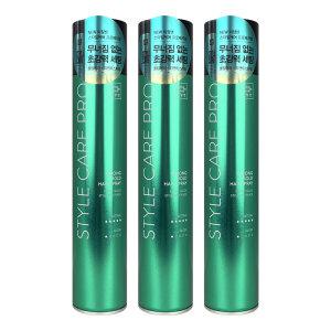 미쟝센 초강력 세팅 헤어 스프레이 스트롱 홀드 300ml 3개