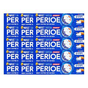 엘지 페리오 캐비티 충치 케어 알파 치약 150g 15개