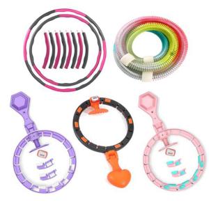 훌라후프 모음전 다이아 원형 레인보우 스프링 7마디 8마디 다이어트 날씬한 허리 뱃살 복부