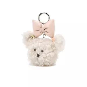 [롯데백화점]헤지스ACC 베이지 크림 퍼피 키링 겸 참장식 HIHO4E111I2