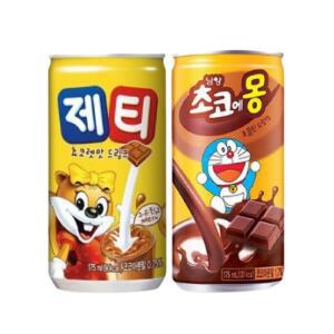 미니캔 제티 175ml 15캔 + 초코에몽 175ml 15캔 / 총 30캔