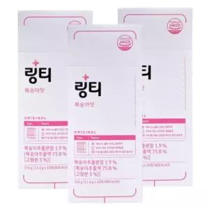 링티 복숭아맛 빠른 수분 에너지 보충 비타민 미네랄 충전 마시는 포도당 10포 3개