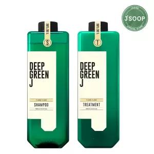 제이숲 딥그린제이 아로마 샴푸 일랑일랑 1000ml+트리트먼트 일랑일랑 1000ml