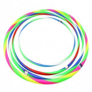훌라후프 삼색칼라 86CM 10개입 어린이훌라후프