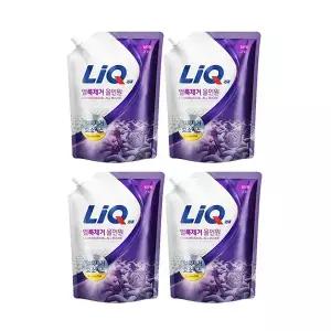 리큐 얼룩제거 올인원, 일반 리필, 2.1L, 4개
