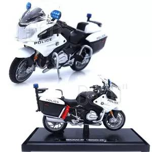 [핫트랙스]1:18 BMW R1200 RT US 화이트 폴리스 오토바이 미니카