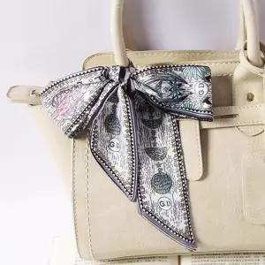 양면 쁘띠 스카프 달 머플러 데일리 예쁜 미니 (WFHH38W)